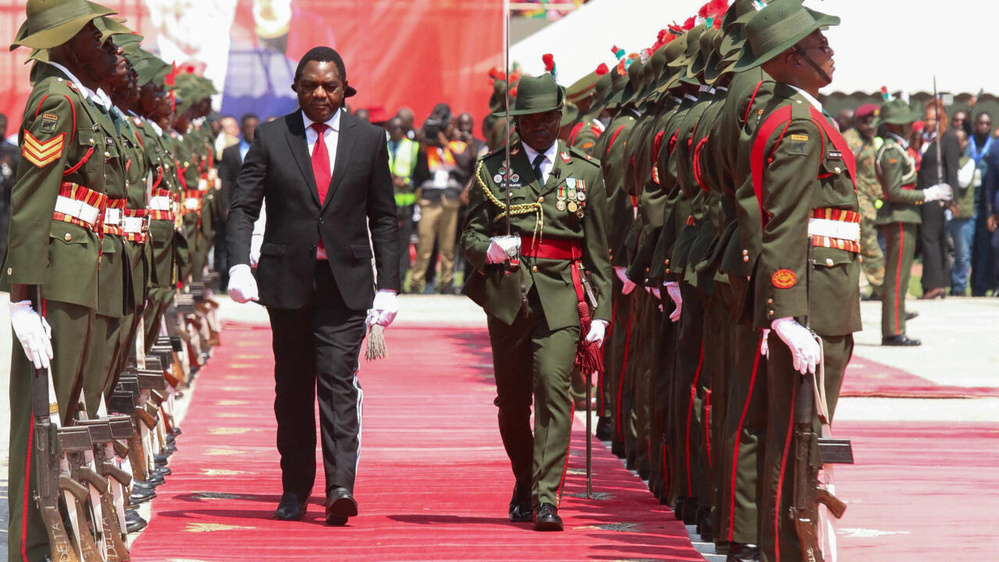 Zambie: l'opposition dénonce un recul démocratique après l'investiture d'Hakainde Hichilema