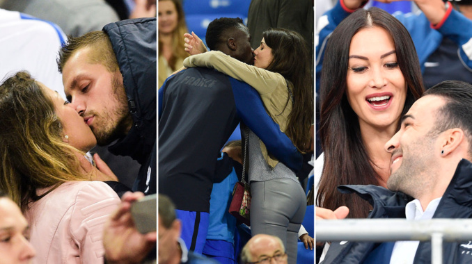 Les Bleus et leurs compagnes se lâchent à l’is­sue du match France-Islande