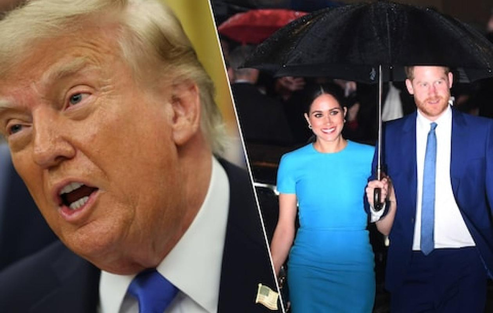 Trump se réjouit du retour du prince Harry et Meghan au Royaume-Uni