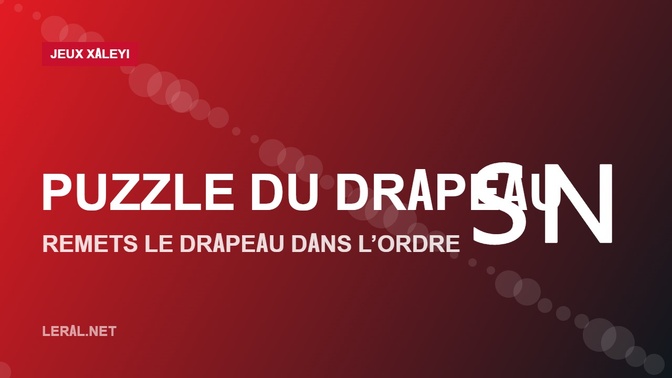 Le puzzle du drapeau du Sénégal