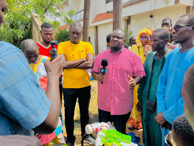 Touba : Matar Diop « Kiiraay » mobilise des aides pour les victimes des inondations