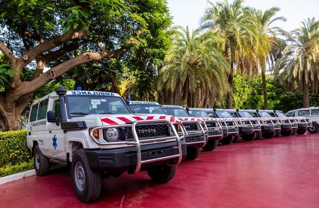 Santé : 153 nouvelles ambulances médicalisées renforcent le dispositif d’urgence au Sénégal