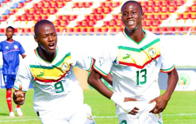 UFOA-A U17 : les Lionceaux écrasent la Sierra Leone et décrochent leur billet pour les demi-finales