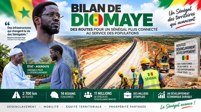 PSD : sa relance pourrait offrir à Diomaye un bilan concret sur le désenclavement du Sénégal