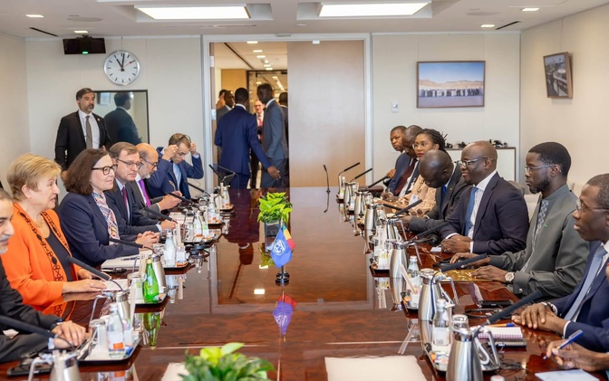 Diomaye Faye à Washington : le Sénégal veut accélérer son partenariat avec le FMI