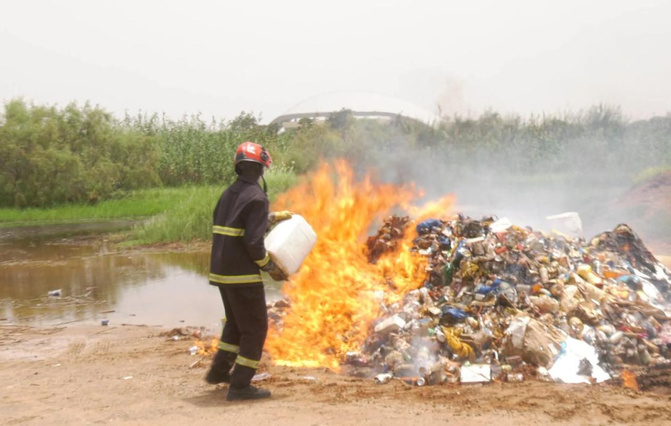 Guédiawaye : 15 tonnes de denrées impropres à la consommation retirées du marché