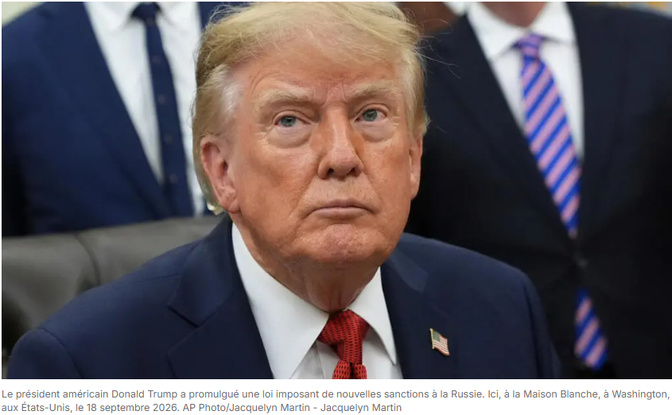États-Unis: Donald Trump promulgue une loi imposant de nouvelles sanctions contre la Russie