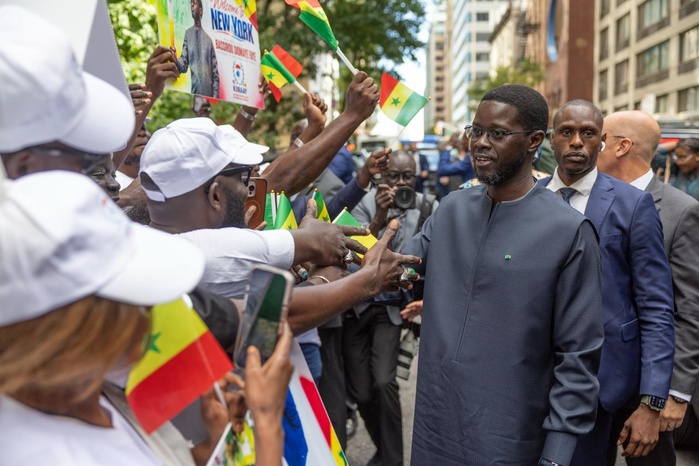 En images : l’accueil des Sénégalais de New York à Bassirou Diomaye Faye