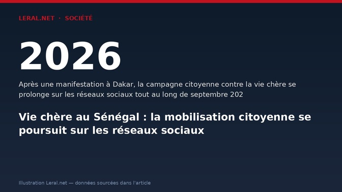 Vie chère au Sénégal : la mobilisation citoyenne se poursuit sur les réseaux sociaux