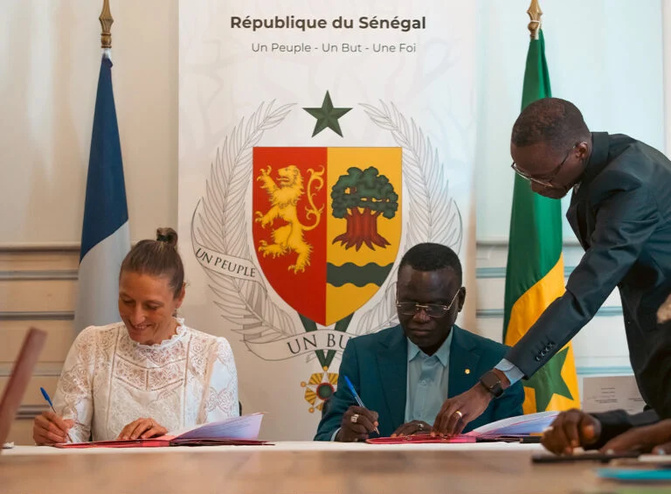 Lutte : le Sénégal et la France signent une convention de partenariat
