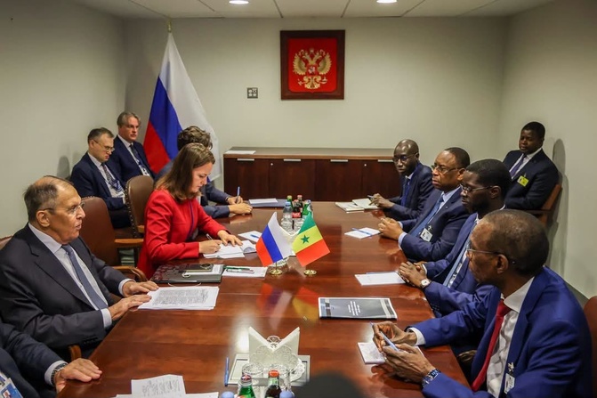 À New York, Diomaye Faye et Lavrov parlent coopération, paix et sécurité