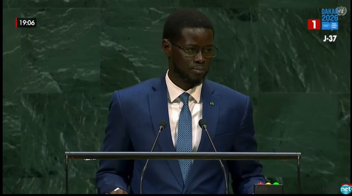 JOJ Dakar 2026 : à l’ONU, Bassirou Diomaye Faye invite la jeunesse mondiale au Sénégal