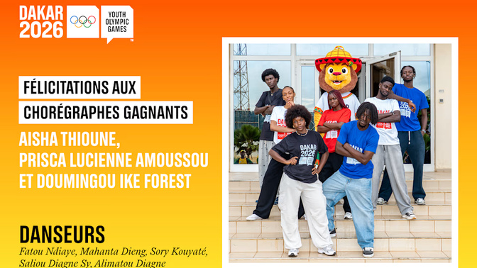 JOJ Dakar 2026 : six danseurs sénégalais sacrés au concours de la danse officielle