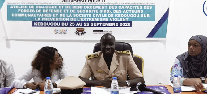 Kédougou: une session d'échanges sur la prévention de l'extrémisme violent lancée avec les forces de défense et de sécurité