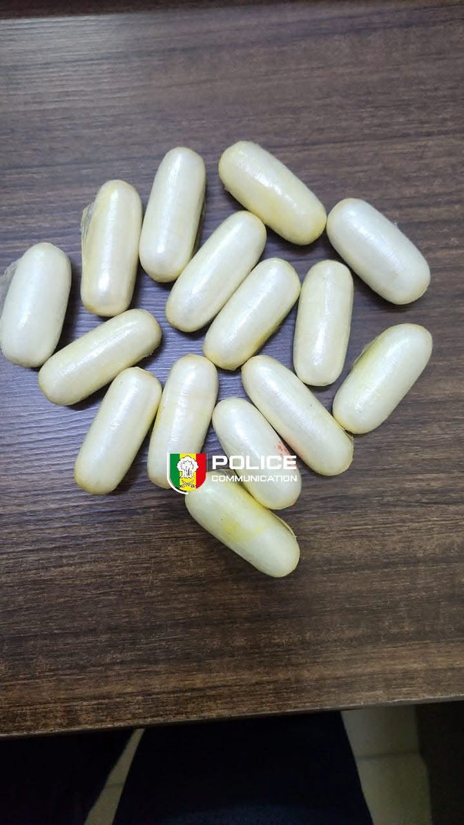Ouakam : deux individus interpellés avec 15 boulettes de cocaïne