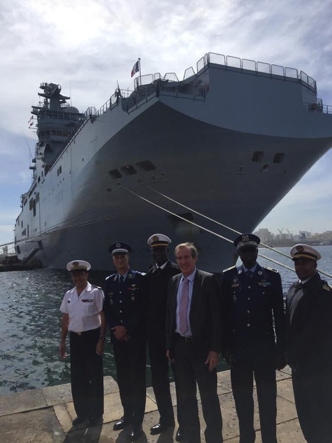 À Dakar, le Mistral illustre le nouveau partenariat franco-sénégalais