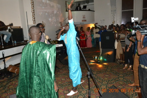American tour:   Les images du Grand Beguë  de Pape Diouf feat Bay Babou à New York