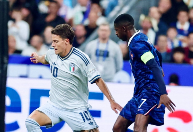 Ligue des Nations : La France accrochée par l'Italie au Stade de France (1-1)