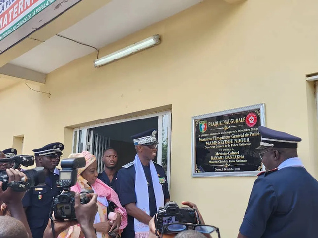 Octobre rose : la Police nationale organise une journée de dépistage et inaugure une maternité à Dakar