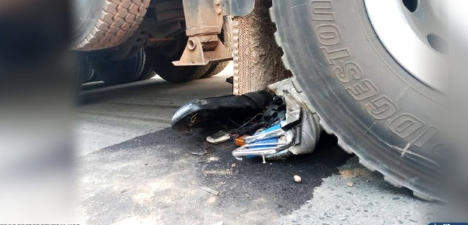 Tivaouane : une collision entre une moto et un camion fait deux morts