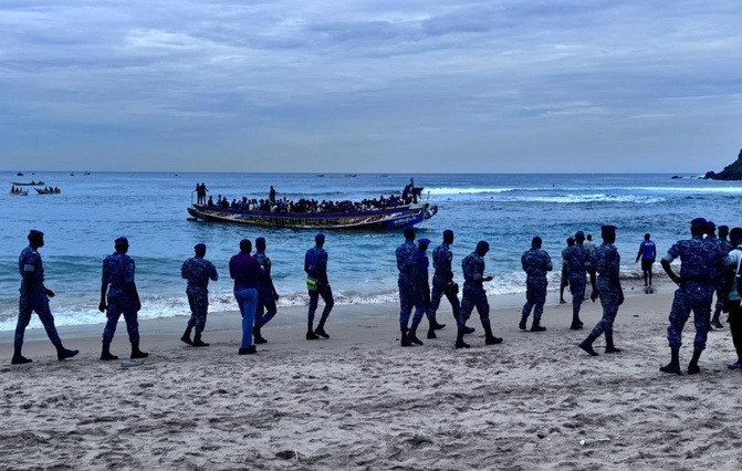 Mboro-sur-Mer : 53 candidats à l’émigration secourus après une panne de pirogue