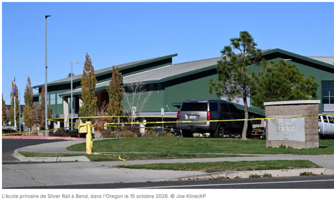 États-Unis: quatre morts, dont trois enfants, dans la fusillade d'une école primaire de l'Oregon