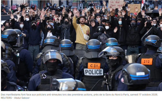Journée de mobilisation commune en France: premières actions à Rennes, Lyon et Marseille