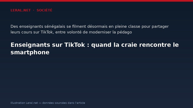 Enseignants sur TikTok : quand la craie rencontre le smartphone