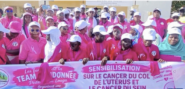 Louga : une randonnée pédestre pour sensibiliser sur les cancers féminins