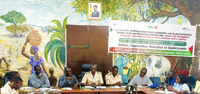 Diourbel : l'ONG 3D plaide pour une participation accrue des jeunes à la gouvernance locale