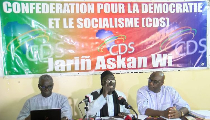 Grève générale des 21, 22 et 23 octobre : la CDS apporte son soutien total au FSDT
