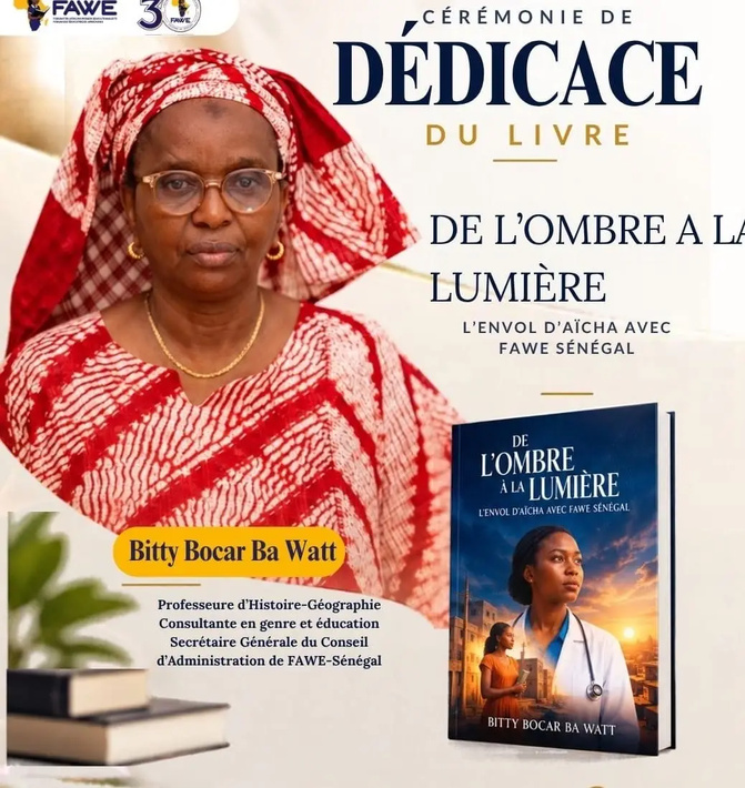 Bitty Bocar Ba Watt publie un livre sur le parcours d'une jeune fille sénégalaise