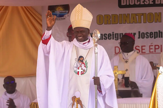 Diocèse de Kolda : Mgr Joseph Badji devient le nouvel évêque diocésain