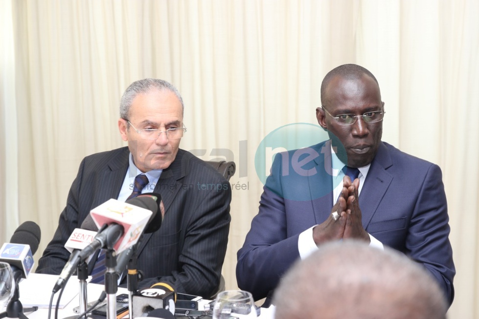 En images la conférence de presse de la Commission mixte des Fondations Servir le Sénégal et Lalla Salma contre le cancer