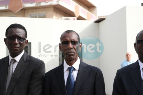 En images-  Présentation de condoléances du  gouvernement et de l'Assemblée nationale du Sénégal à la France