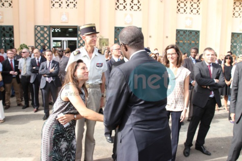 En images-  Présentation de condoléances du  gouvernement et de l'Assemblée nationale du Sénégal à la France