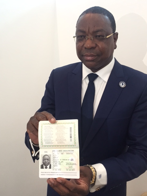 Images : Découvrez le nouveau passeport africain