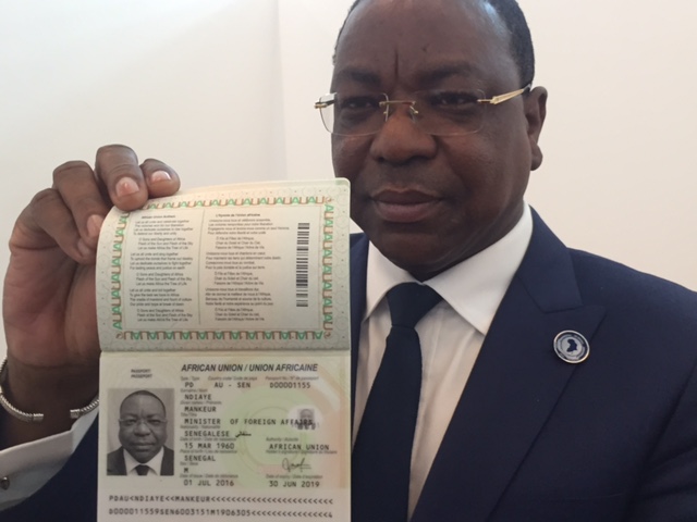 Images : Découvrez le nouveau passeport africain