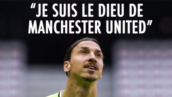 Ibra à Eric Cantona : « Moi, je serai le dieu de United »