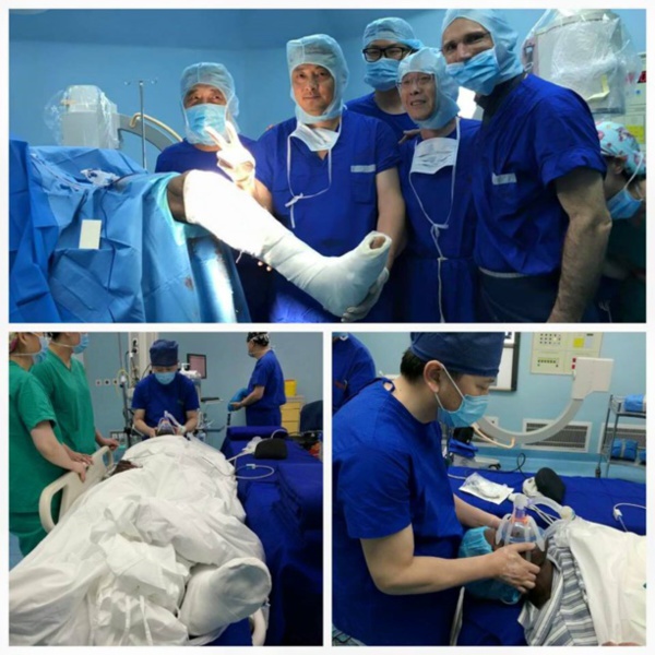 Photo : Demba Bâ a subi une opération chirurgicale avec succès !