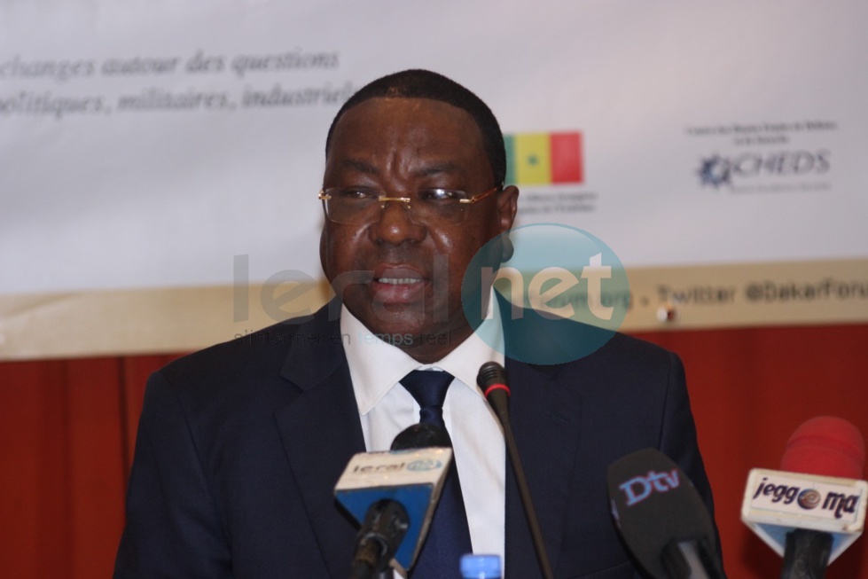 En images la cérémonie de lancement de la troisième édition du Forum international de Dakar sur la paix et la sécurité en Afrique