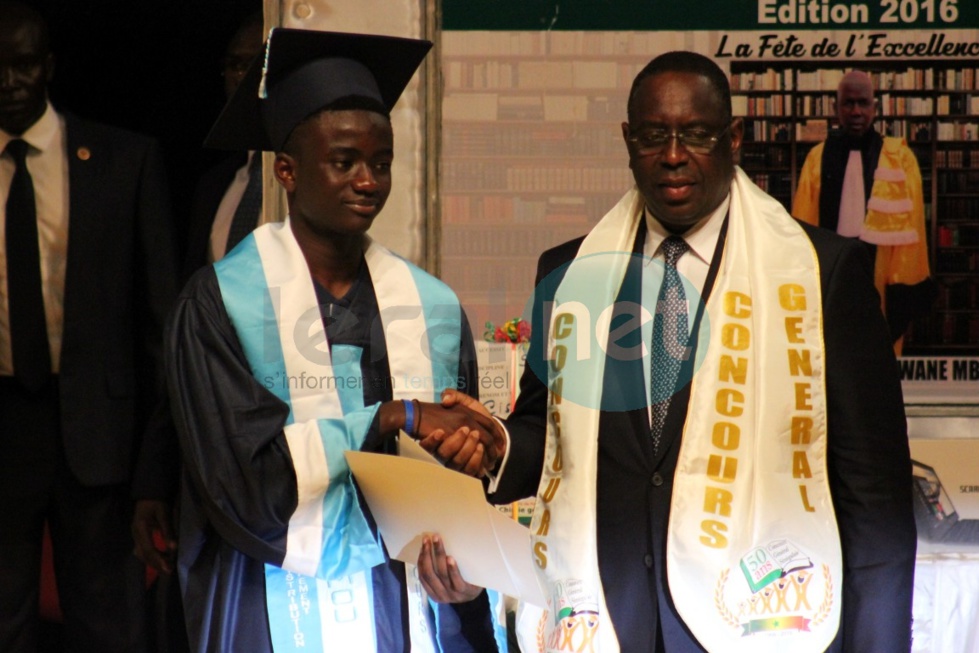 En images la cérémonie de remise des Prix aux lauréats du Concours général 2016