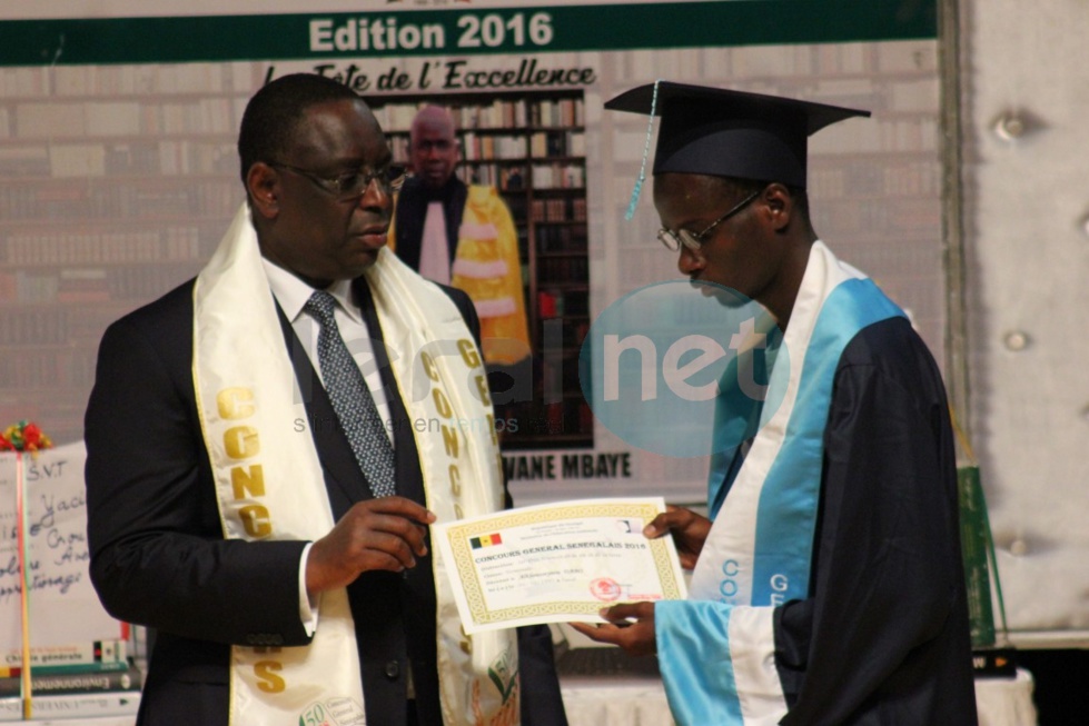 En images la cérémonie de remise des Prix aux lauréats du Concours général 2016