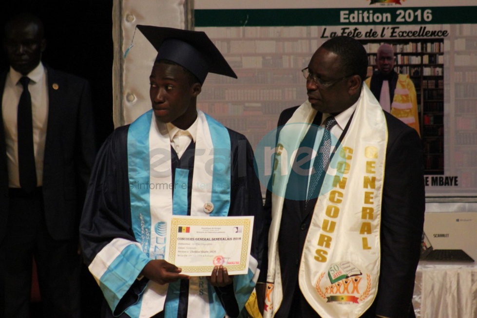 En images la cérémonie de remise des Prix aux lauréats du Concours général 2016