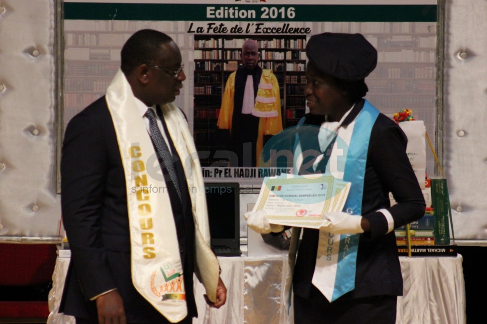 En images la cérémonie de remise des Prix aux lauréats du Concours général 2016