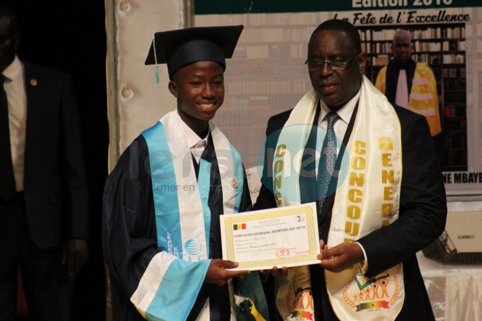 En images la cérémonie de remise des Prix aux lauréats du Concours général 2016