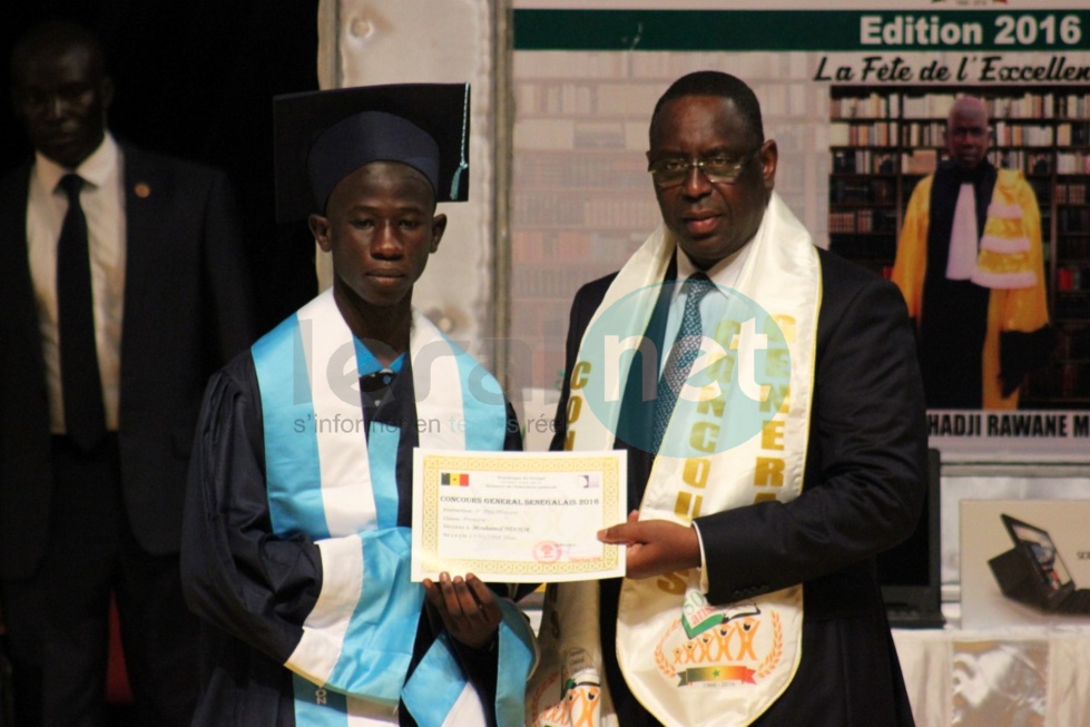 En images la cérémonie de remise des Prix aux lauréats du Concours général 2016