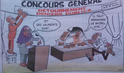 Concours général et détournement deniers publics à la Une, par Odia (Tribune)