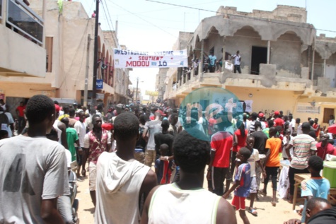 Photos + Vidéo- Parcelles Assainies, c'est une  liesse populaire chez Modou Lô 