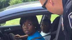 L'arrestation gag d'un couple afro-américain